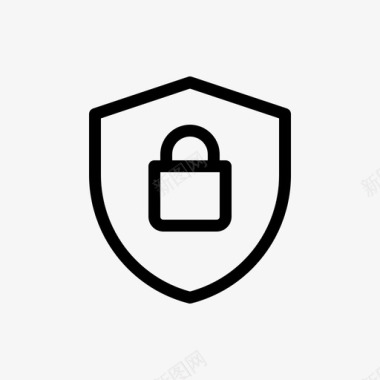 安全锁手机密码图标图标