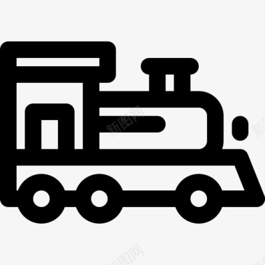 火车旧的蒸汽图标图标