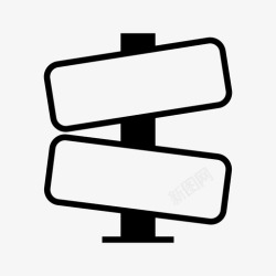 SignageSignPostdirectionpole图标高清图片