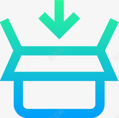 包装物流45梯度图标图标