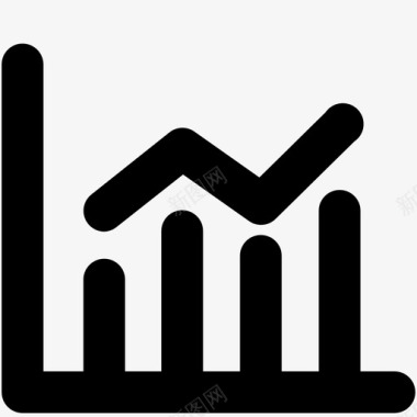 销售飘带通用图标_销售情况图标