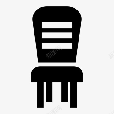 椅子家具房间图标图标