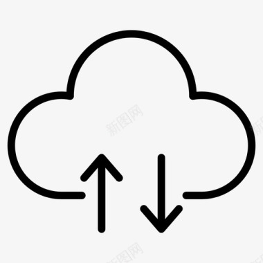 云数据库上传云数据库服务器图标图标