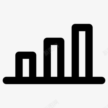 分析矢量图条形图分析图表图标图标