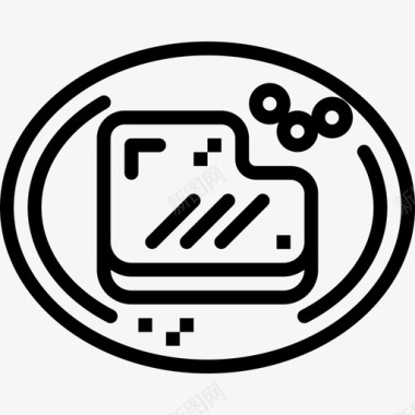 牛排食品饮料2直系图标图标