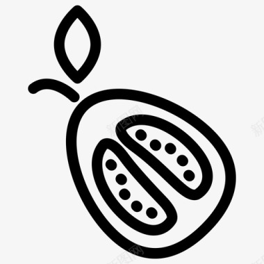 番石榴食品水果图标图标