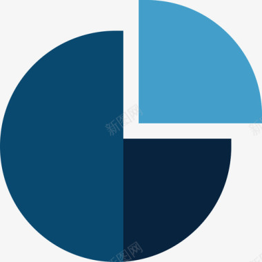 商务创意饼形图饼图商务330平淡图标图标