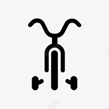 儿童自行车三轮车少年自行车图标图标