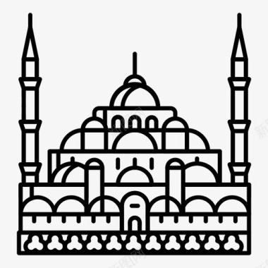 伊斯坦布尔哈吉亚索菲亚图标图标