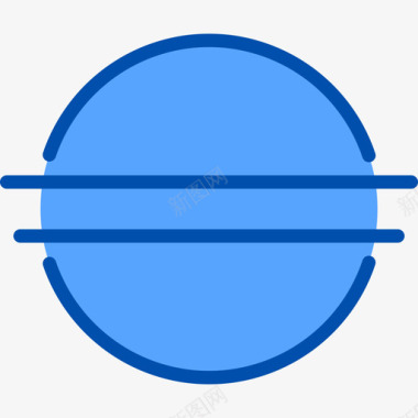 满月186号天气蓝色图标图标