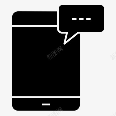 手机短信手机短信聊天通讯图标图标