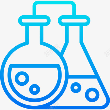 诺基亚N70烧瓶科学70梯度图标图标
