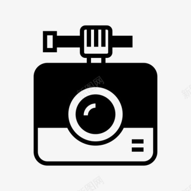 照相机动作照相机数码相机图标图标