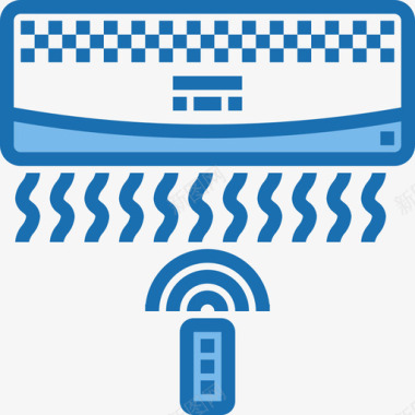 空调滤清器空调家用电器16蓝色图标图标