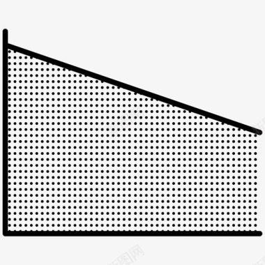 立方体的图表图表下降虚线图图标图标