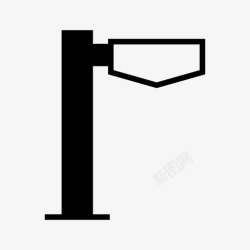 SignageSignagedirectionpole图标高清图片