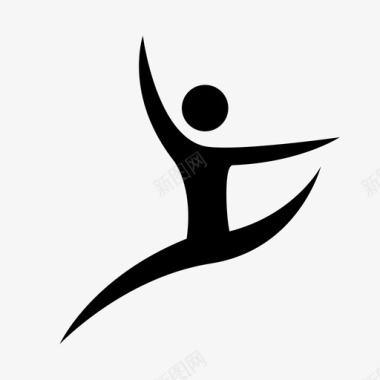 体操运动员体操运动员舞蹈体操图标图标