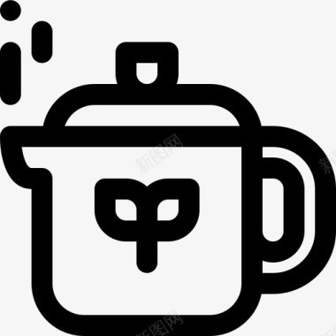 热茶杯子饮料图标图标