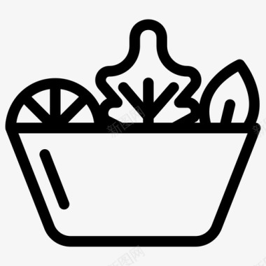 矢量菜篮子菜篮子食物草药图标图标