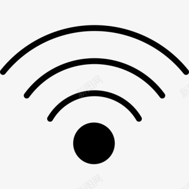 时事热点wifi热点接入通信图标图标