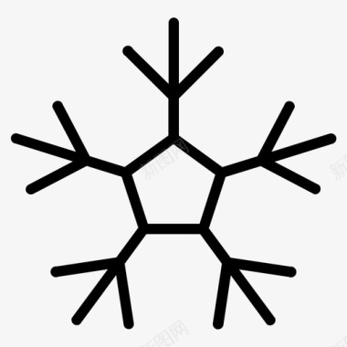 圣诞恋人雪花圣诞节假日图标图标