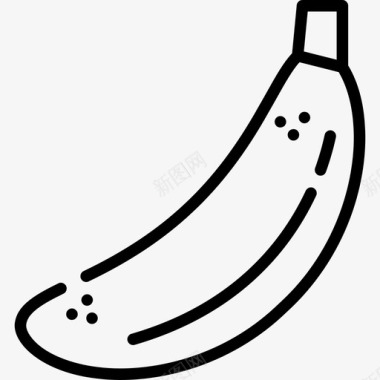 香蕉水果蔬菜11图标图标