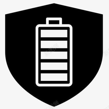 安全锁孔电池安全电池充电电池电量图标图标