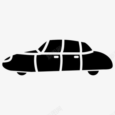 ford轿车汽车轿车出租车图标图标