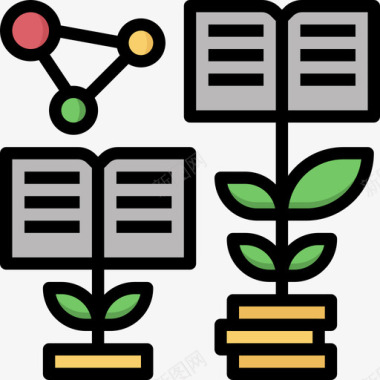 教育书籍封面书籍教育172线性颜色图标图标