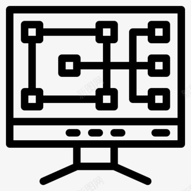 桥建筑图片计算机建筑维修图标图标