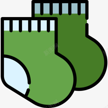 袜子袜子冬季41线型颜色图标图标