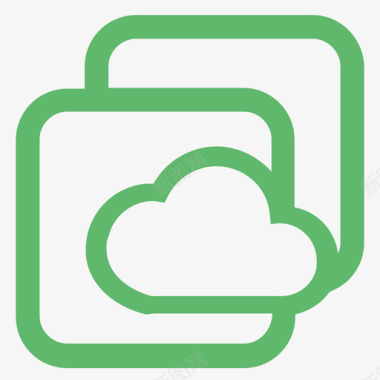 桌面iconclouddesktop 云桌面图标