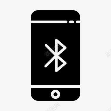 移动运营商蓝牙移动应用16字形图标图标