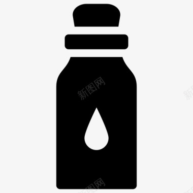 油瓶食用油精油图标图标