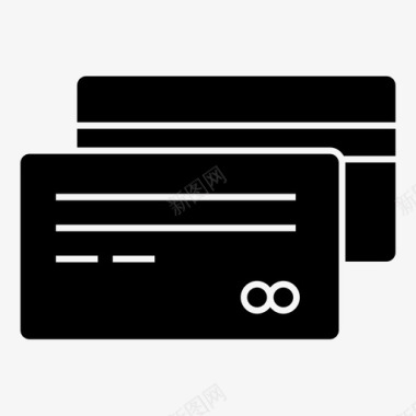 卡信用卡金融图标图标