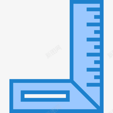 尺子尺子卡彭特19蓝色图标图标