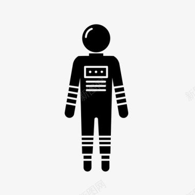 宇航员浴室性别图标图标