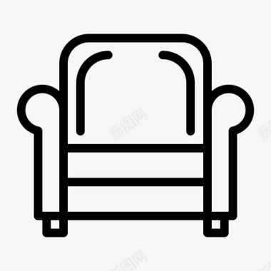 沙发座家具家具及家居装饰图标图标