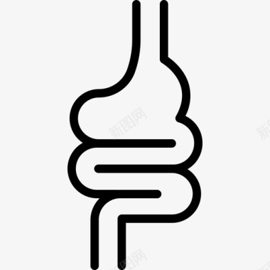 肠阑尾胃肠图标图标