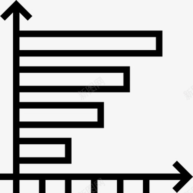 立方体的图表条形图图表5线性图标图标