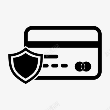 信用卡盗用信用卡密码安全图标图标