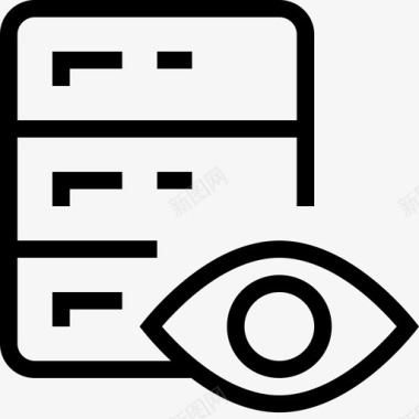 查看数据查看图标