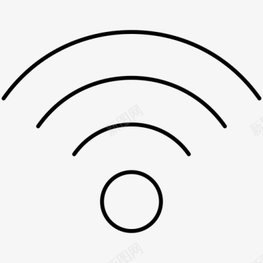 WiFi无线WiFi网络wifi互联网无线图标图标