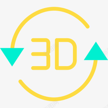 向左旋转旋转技术57平面图标图标