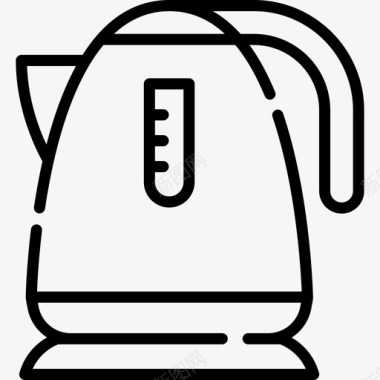铁色浇水壶水壶电子57线性图标图标