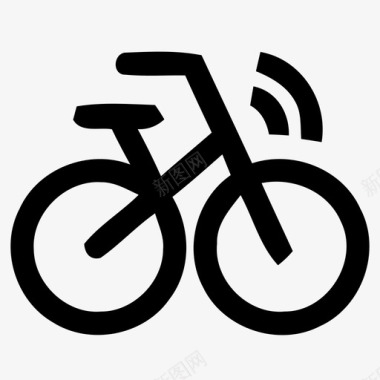 单车共享单车图标
