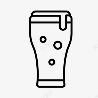 啤酒杯啤酒啤酒杯饮料图标图标