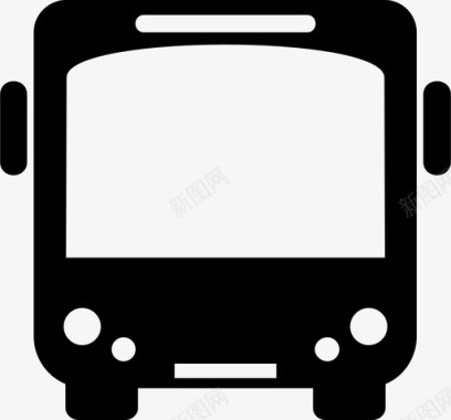 公共环境标识公共汽车公共汽车站交通图标图标