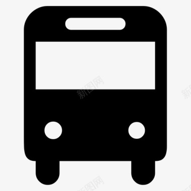地铁和公交公交图标