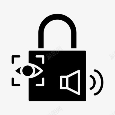 密码锁密码保护图标图标